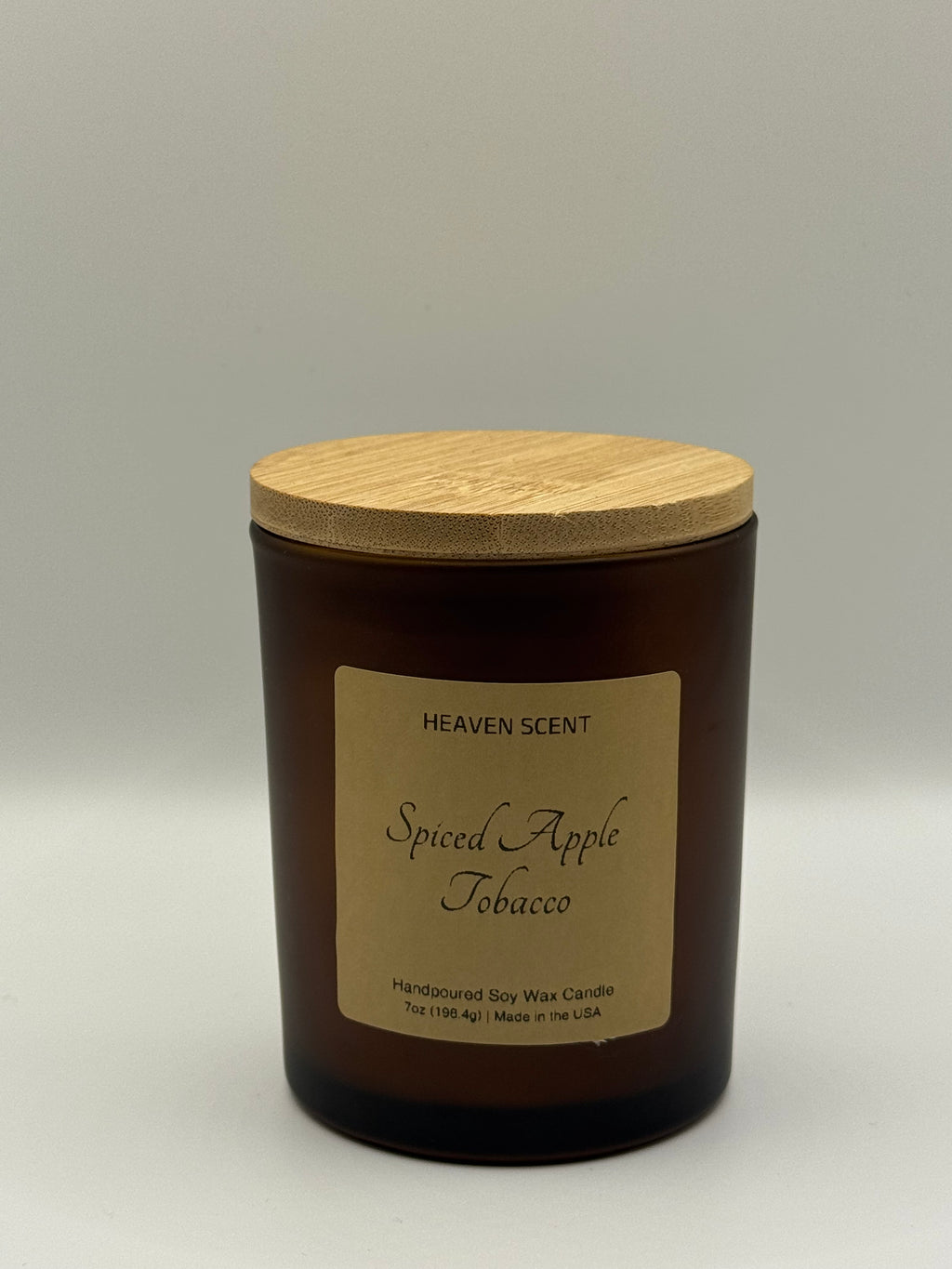 Spice Apple Tobacco Scented 7oz Soy Wax Candle