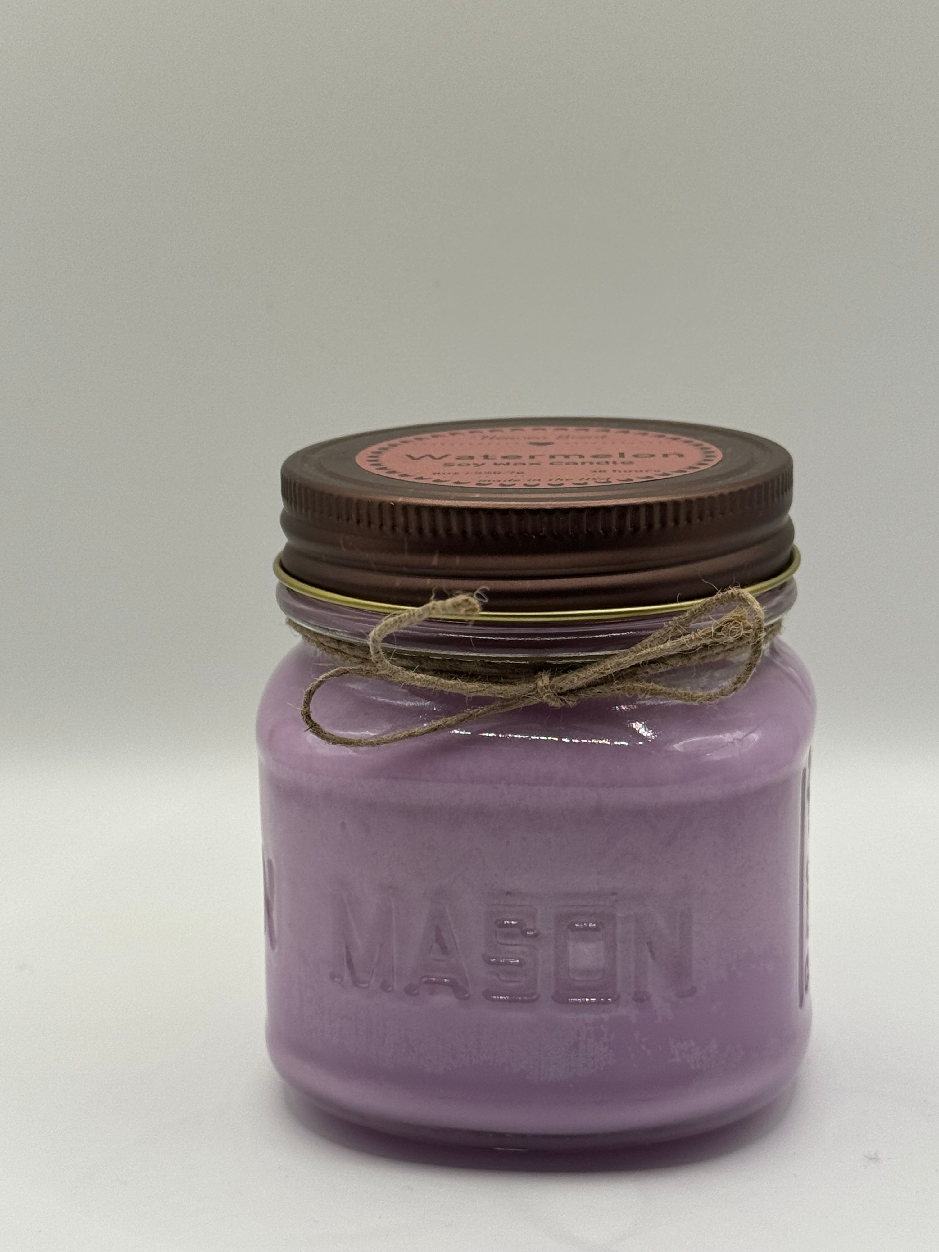 Watermelon Scented 8oz Soy Wax Candle